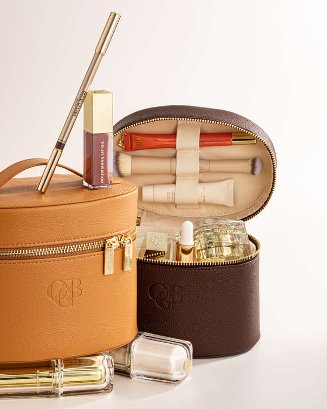 Vanity Case Cognac