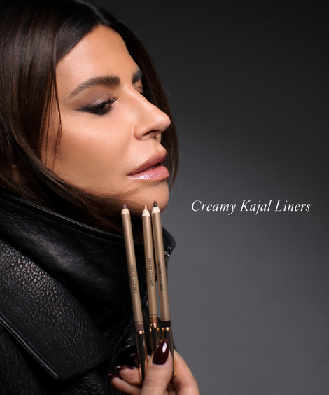 Creamy Kajal Eyeliner | Midnight Black Foundation Brush