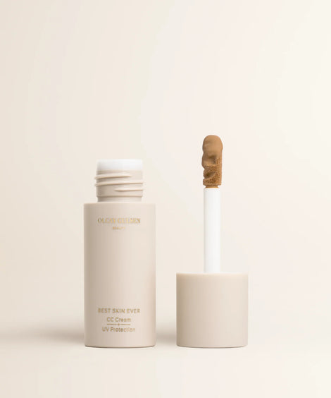 Best Skin Ever CC Cream + Brightening Concealer Bundle| Dark Foundation Brush
