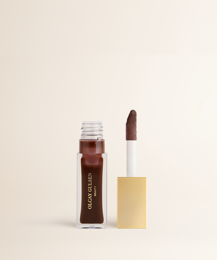 Lip Oil | Cappuchino Foundation Brush