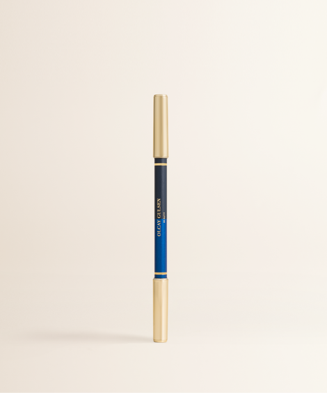 Duo Eye Crayon | Deep Blue + Cobalt Foundation Brush