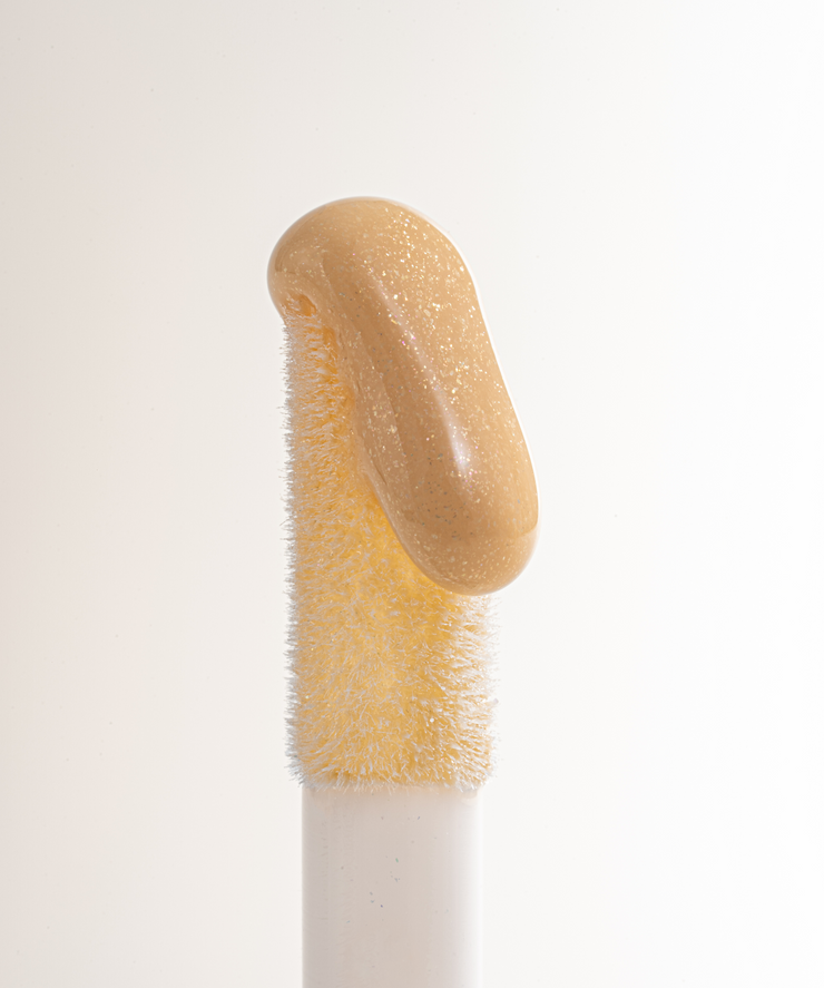 Lip Oil | Frosted Foundation Brush