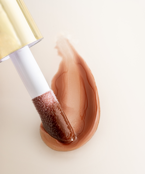 Lip Oil | Cappuchino Foundation Brush