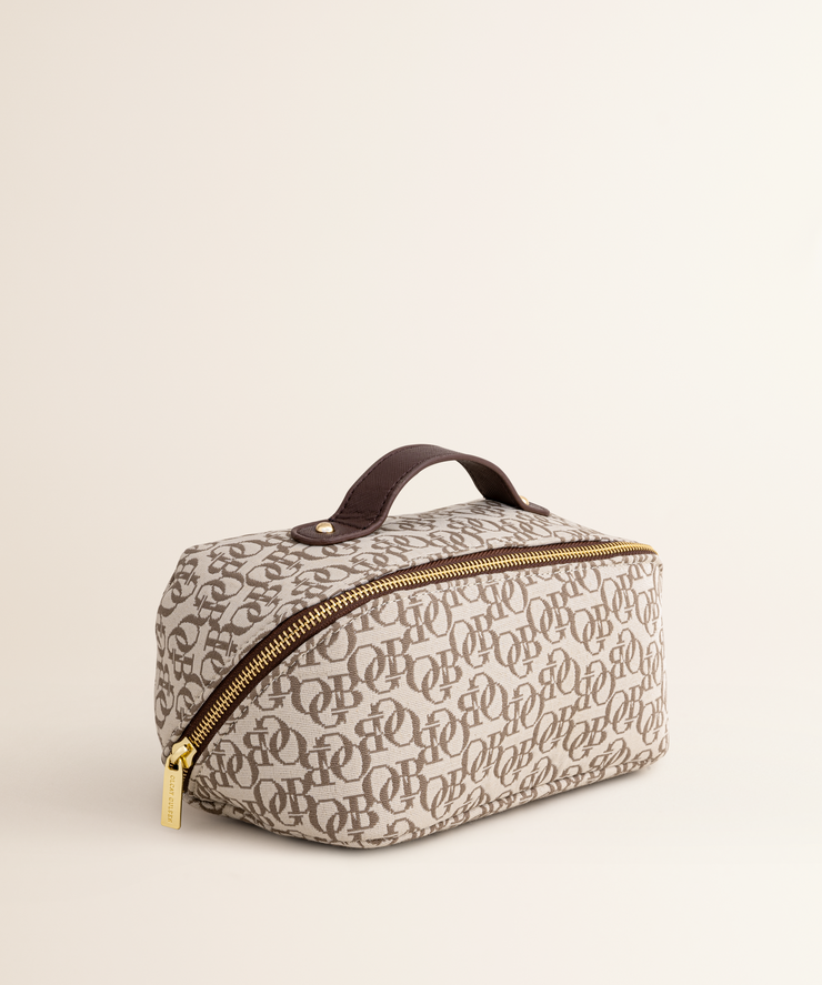 Small Jacquard Make-up Bag Foundation Brush