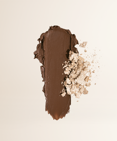 One & Done Eyeshadow | Toasted Gold Foundation Brush