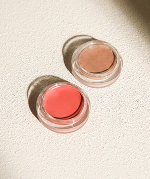 Duo Pots Blush + Highlight | Flushed + Daydream Duo Pots Blush + Highlight | Flushed + Daydream
