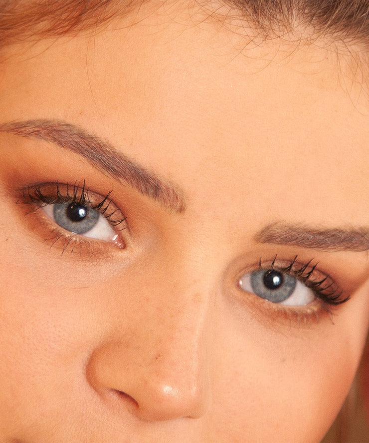 Brow Duo Brow Pencil + Fixing Gel | Light Foundation Brush