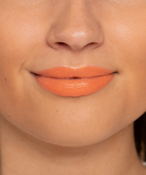 Serious Shine Lipgloss + Lipstick | Peach Foundation Brush