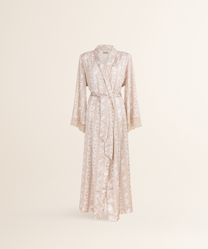 MARTINEZ SATIN KIMONO