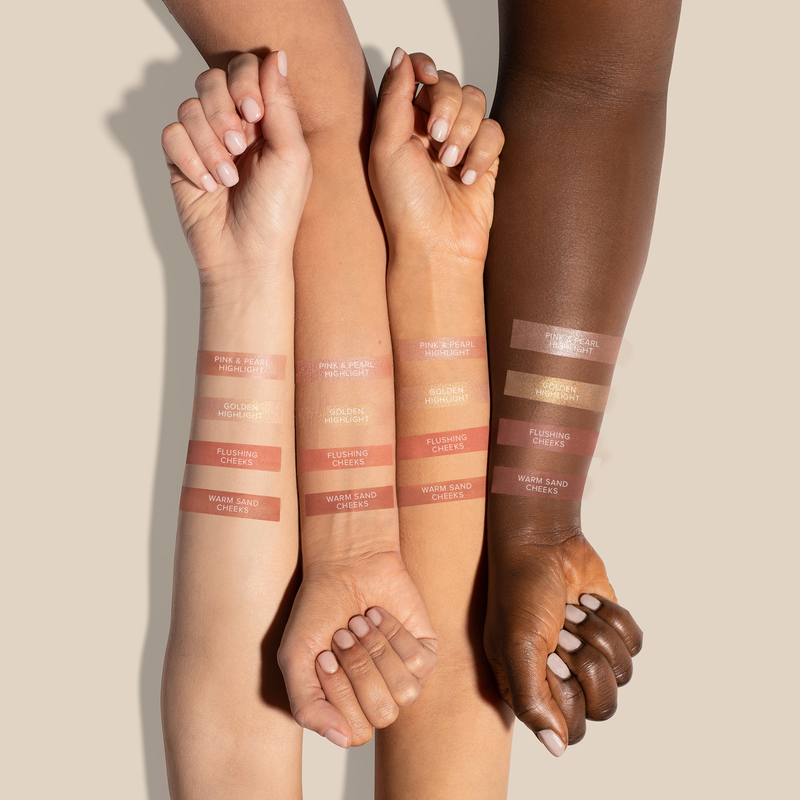 GO & GLOW BLUSH + HIGHLIGHT PALETTE | NUDE
