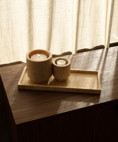 OGB TRAVERTINE TRAY
