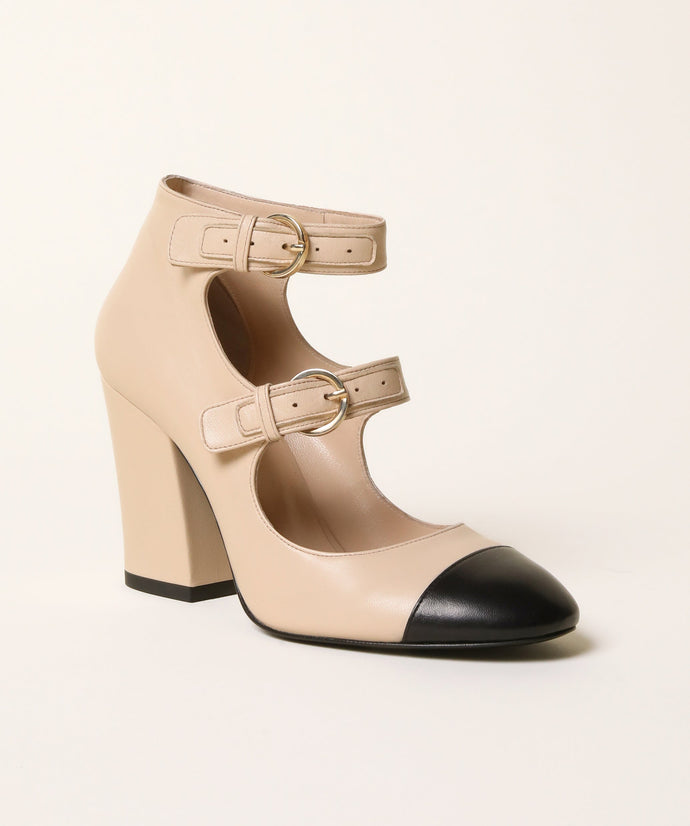 BLOCK MARY | BEIGE/BLACK