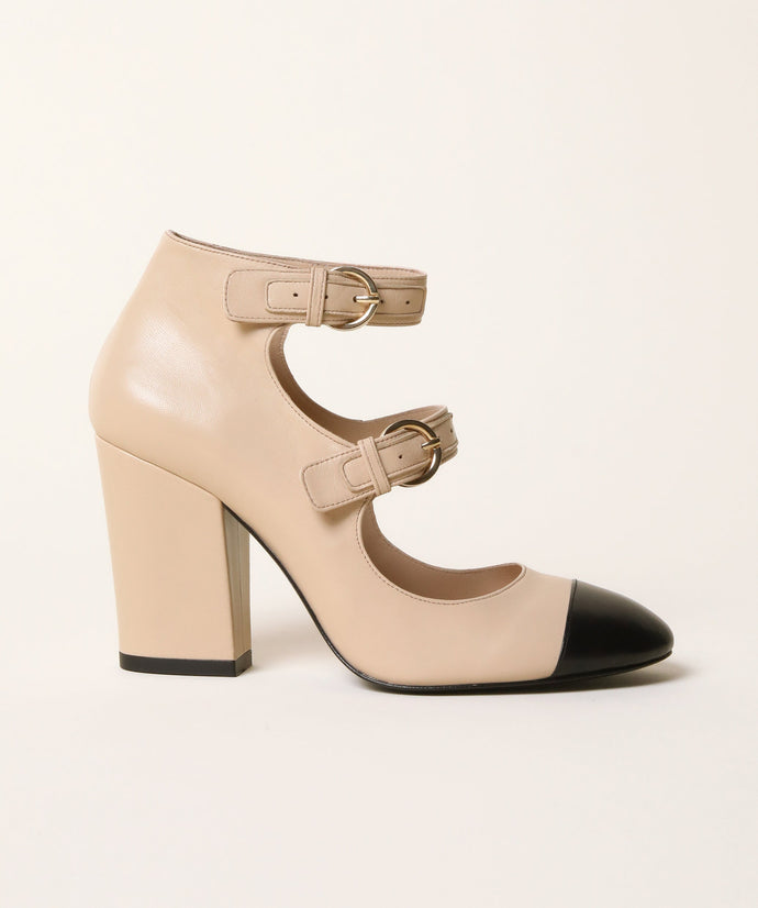 BLOCK MARY | BEIGE/BLACK