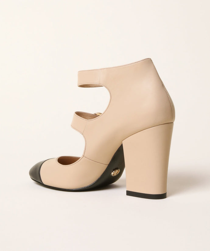 BLOCK MARY | BEIGE/BLACK