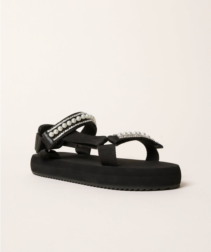 PEARL CHAIN | BLACK