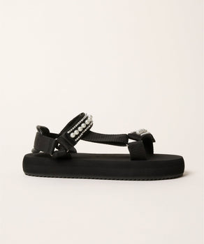 PEARL CHAIN | BLACK