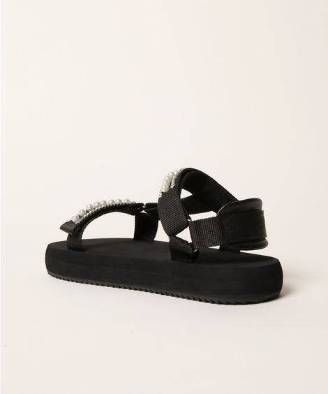PEARL CHAIN | BLACK