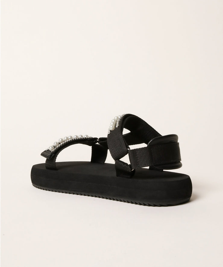 PEARL CHAIN | BLACK