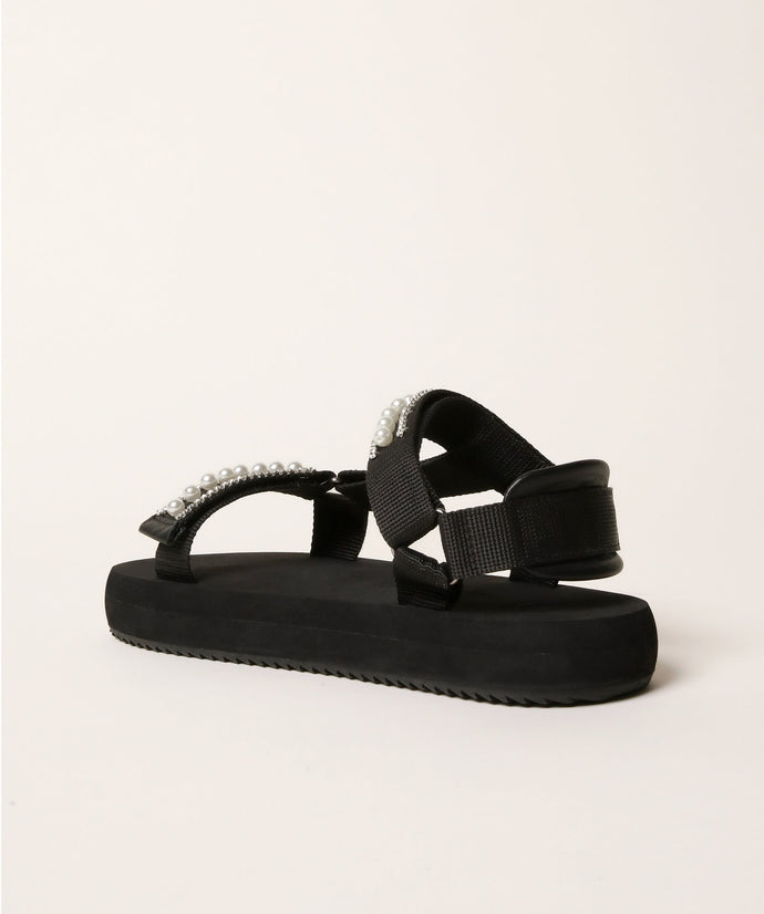 PEARL CHAIN | BLACK