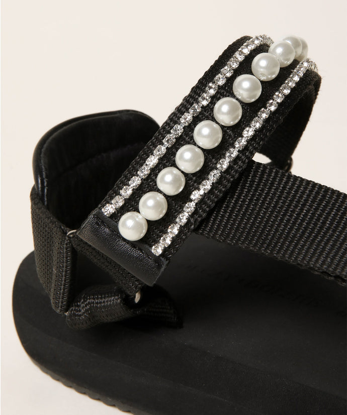 PEARL CHAIN | BLACK